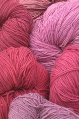 Cochineal yarns