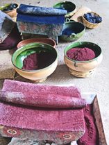 Natural dyes, Teotitlan`